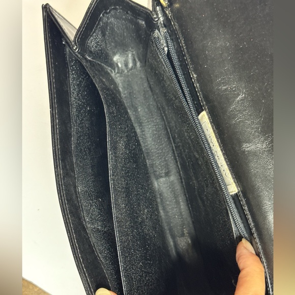 Givenchy Pocket Mini Black Leather Handbag Crossbody Vintage - Picture 12 of 13